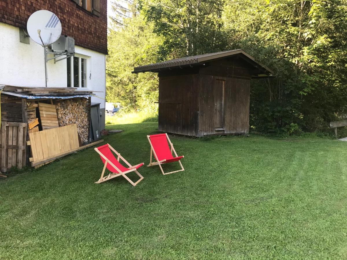 Ferienwohnung Morgentau Am Rande Der Wildnis Sibratsgfall Exterior photo